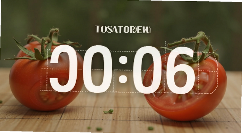 番茄倒数计时界面预览图
