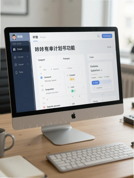 咔咔有单计划书功能界面