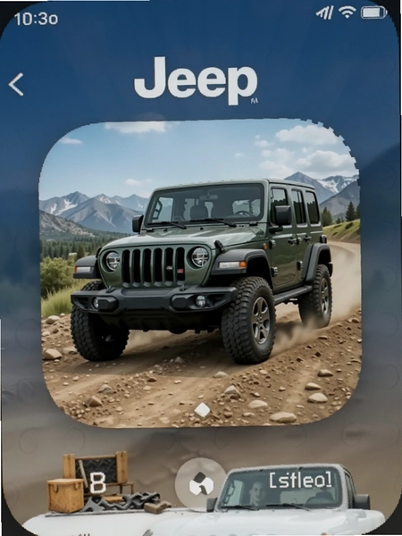 Jeep越野App 车型绑定界面