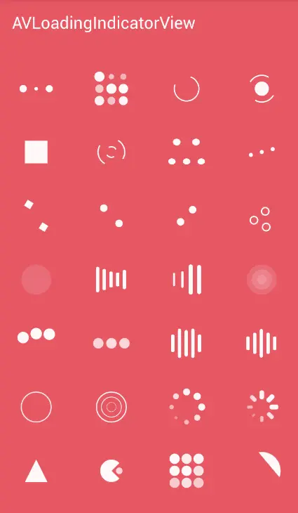 AVLoadingIndicatorView��Դ���ֻ���