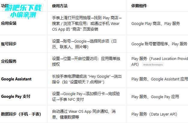 �ȸ�play�������ֱ���(Google Play ���� Wear OS)