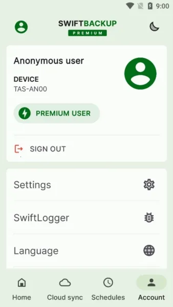 Swift Backup���°�����