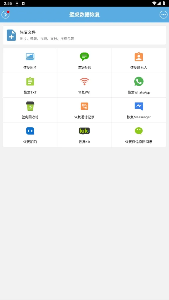 �ڻ����ݻָ�(�ڻ����ݻָ����ܽ���)