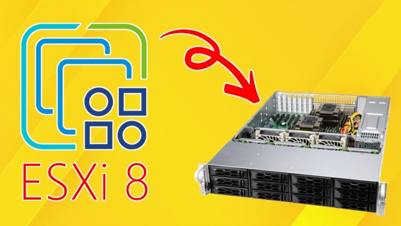 VMware ESXi 8.0.0 Fujitsu��ʿͨ������ר��ISO��װ������ָ��