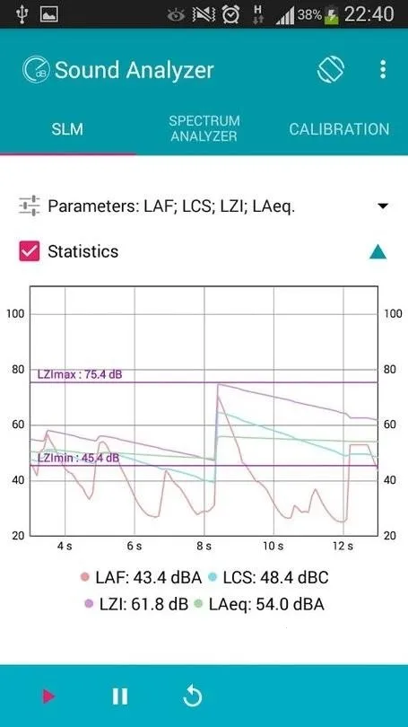 Sound Analyzer App(���������������)
