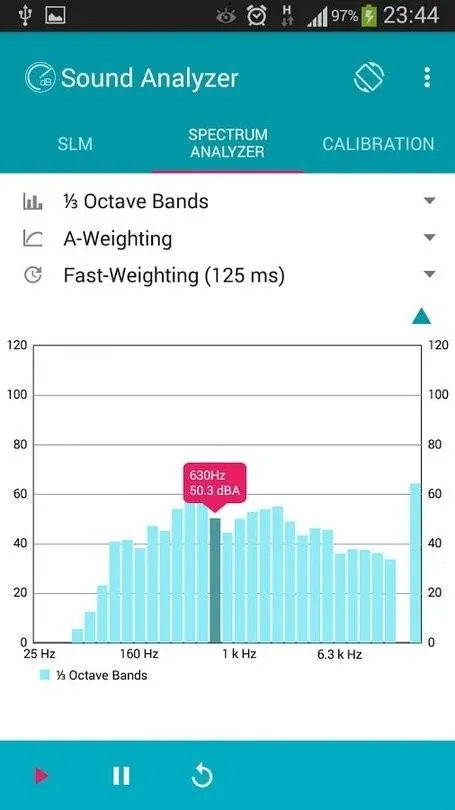 Sound Analyzer App(���������������)