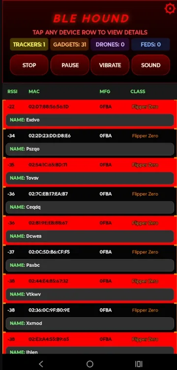 BLE Hound(BLEHound�������Թ���)