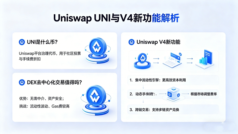 Uniswap UNI��ʲô�ң�Uniswap V4����Щ�¹��ܣ�DEXȥ���Ļ�����ֵ����