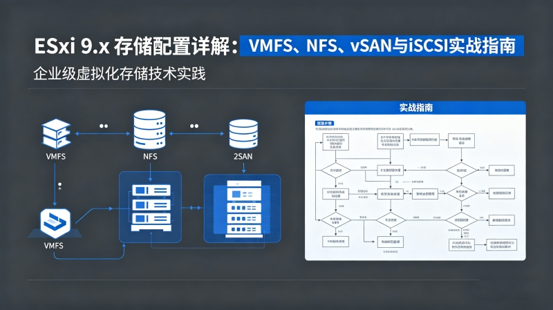ESXi 9.x�洢������⣺VMFS��NFS��vSAN��iSCSIʵսָ��
