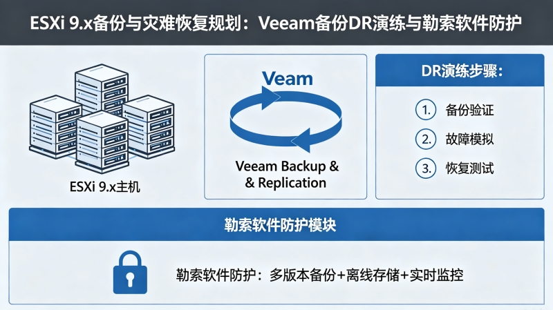 ESXi 9.x���������ѻָ��滮��Veeam����DR������������������