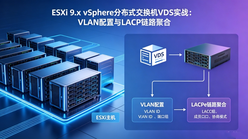 ESXi 9.x vSphere�ֲ�ʽ������VDSʵս��VLAN������LACP��·�ۺ�