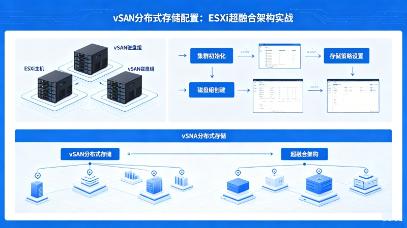 vSAN�ֲ�ʽ�洢���ã�ESXi���ںϼܹ�ʵս