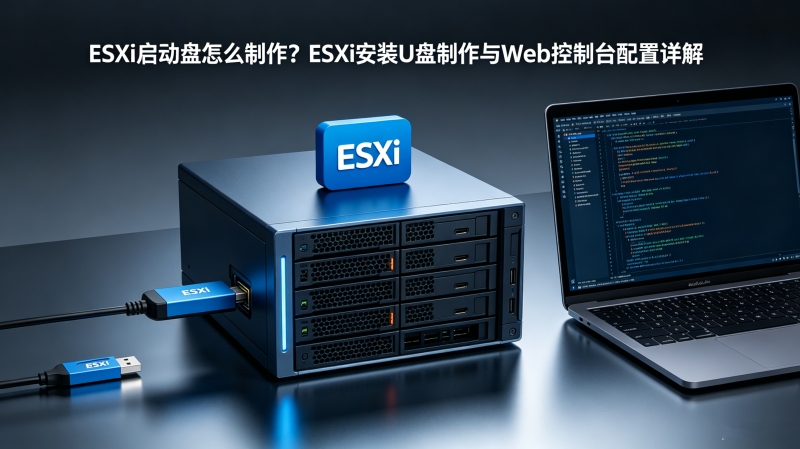 ESXi��������ô������ESXi��װU��������Web����̨�������