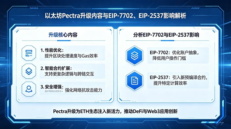 ��̫��Pectra����������Щ���ݣ�EIP-7702��EIP-2537��ETH��ζ��ʲô