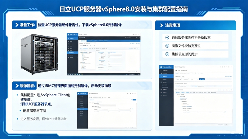 ����UCP��������ô��װvSphere8.0��UCP���ƾ������뼯Ⱥ����ָ��