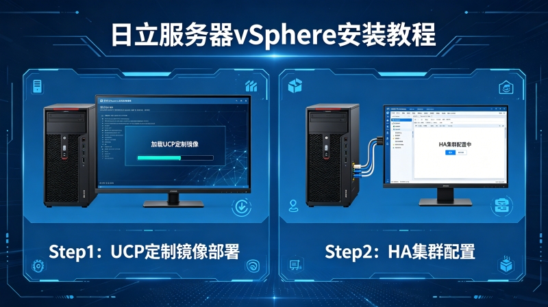 ������������ô��װvSphere��UCP���ƾ�������HA��Ⱥ���ý̳�