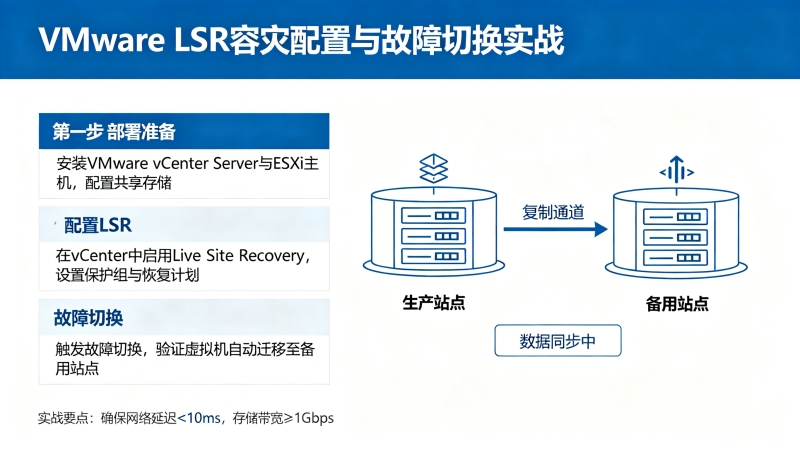 VMware LSR��ô�������֣�Live Site Recovery����������л�ʵս