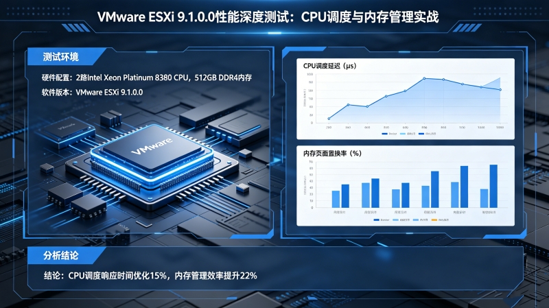 VMware ESXi 9.1.0.0������Ȳ��ԣ�CPU�������ڴ����ʵս