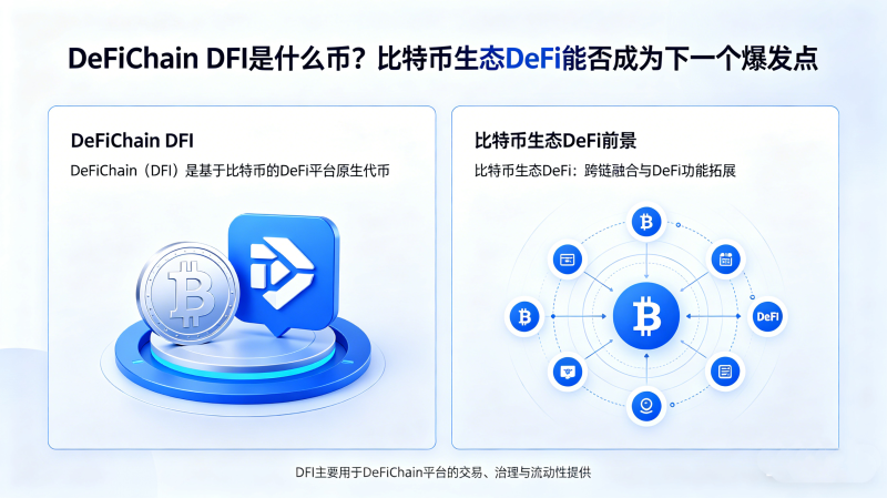 DeFiChain DFI��ʲô�ң����ر���̬DeFi�ܷ��Ϊ��һ��