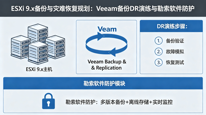 ESXi 9.x���������ѻָ��滮��Veeam����DR������������