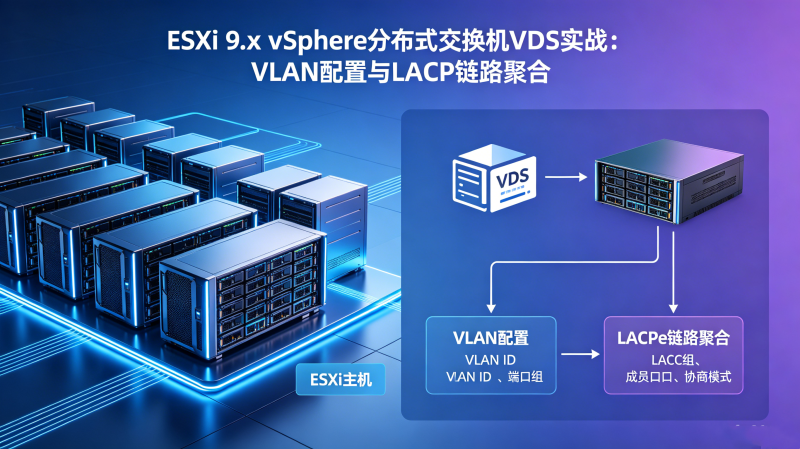 ESXi 9.x vSphere�ֲ�ʽ������VDSʵս��VLAN������LAC