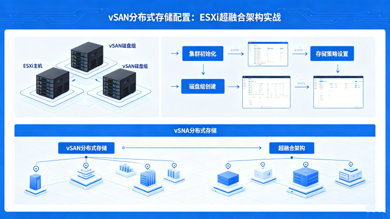 vSAN�ֲ�ʽ�洢���ã�ESXi���ںϼܹ�ʵս