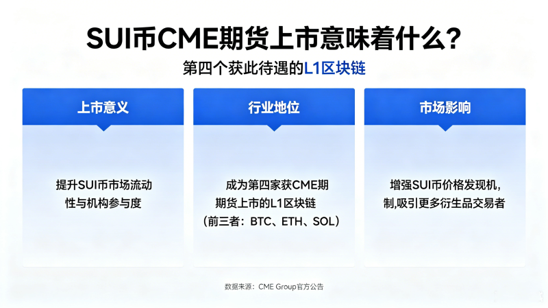 SUI�� CME�ڻ�������ζ��ʲô�����ĸ���˴�����L1����