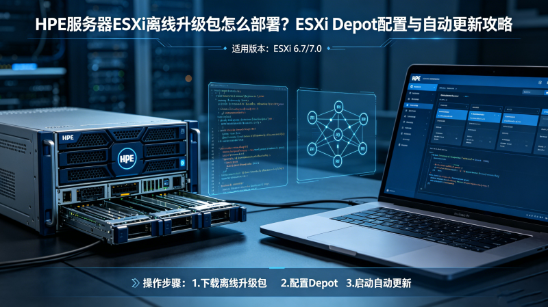 HPE������ESXi������������ô����ESXi Depot��������