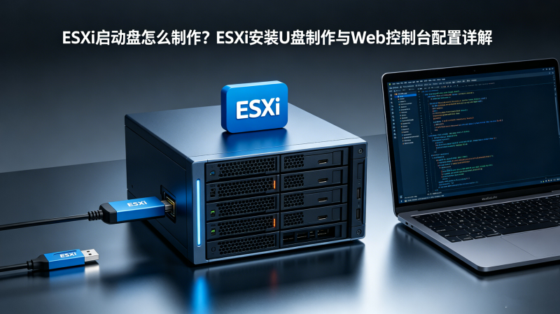 ESXi��������ô������ESXi��װU��������Web����̨����