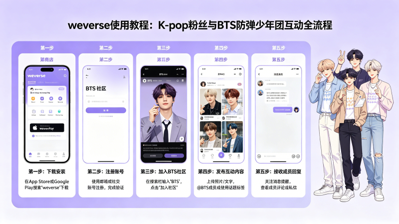 weverse��ô�ã�K-pop��˿��BTS���������Ż���ȫ�̳�
