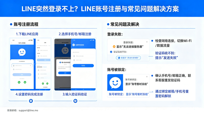 LINEͻȻ��¼���ϣ�LINE�˺�ע���볣������������