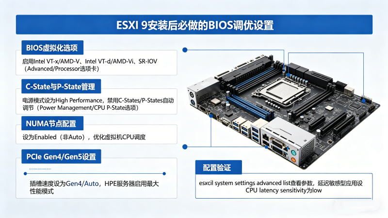ESXi 9.x��װ�������BIOS���⻯�������Դ��������