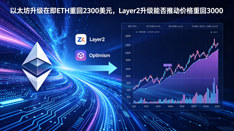 ��̫�������ڼ�ETH�ػ�2300��Ԫ��Layer2�����ܷ��ƶ���