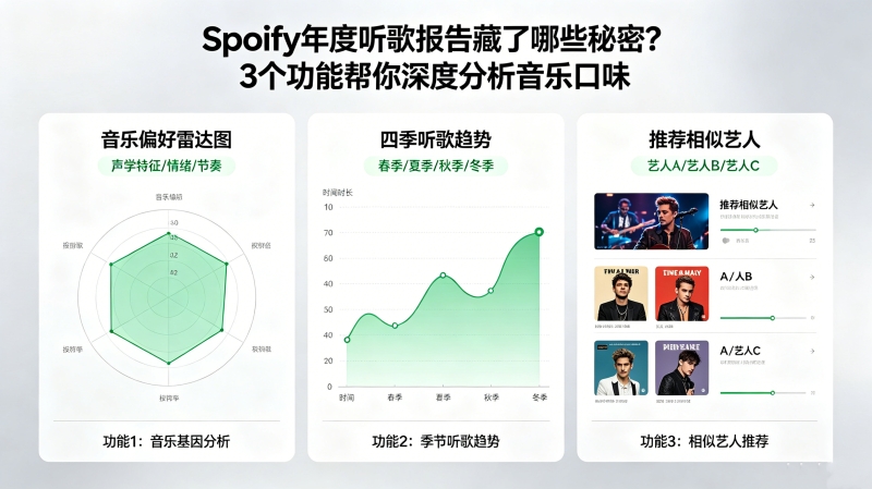 Spotify������豨�������Щ���ܣ�3�����ܰ�����ȷ������ֿ�ζ