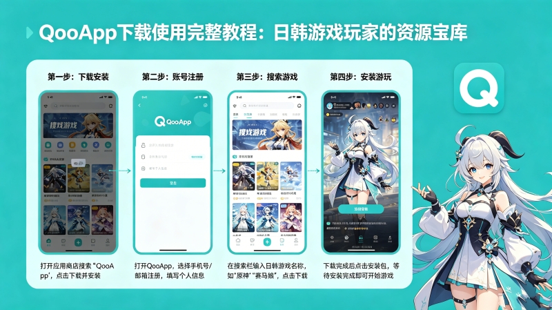 QooApp怎么下载使用?日韩游戏玩家的资源宝库完整教程 QooApp怎么下载使用?日韩游戏玩家的资源宝库完整教程