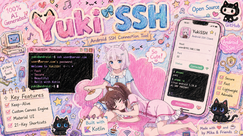 YukiSSH�������(AI��׿��SSH�ն˹���)
