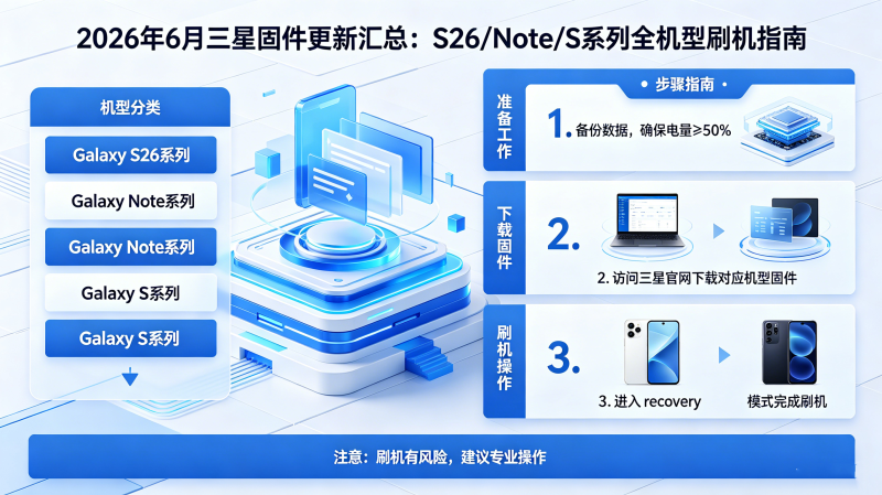 2026��6�����ǹ̼����»��ܣ�S26/Note/Sϵ��ȫ����ˢ��