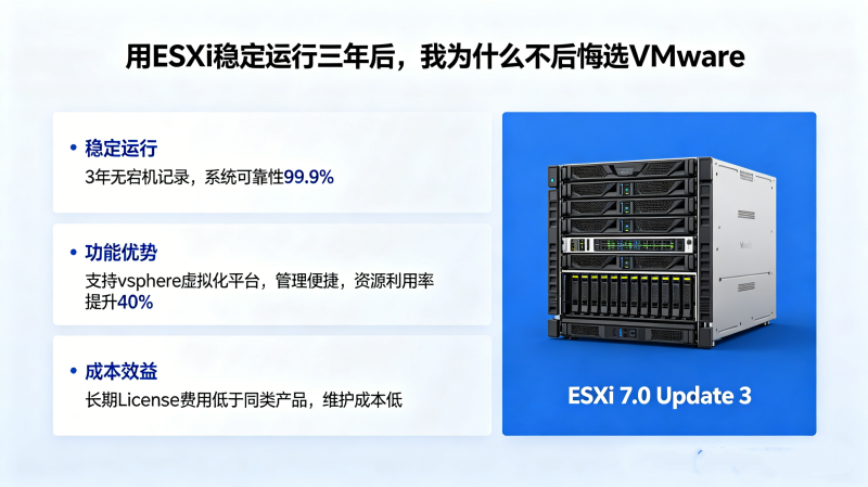 ��ESXi�ȶ������������Ϊʲô�����ѡVMware