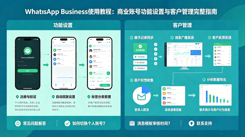WhatsApp Business��ô�ã�WhatsApp��ҵ�˺Ź���������