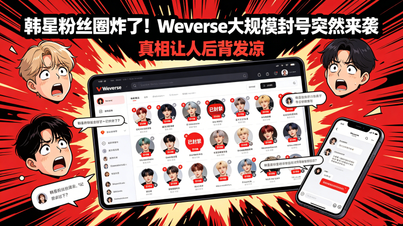 ���Ƿ�˿Ȧը�ˣ�Weverse���ģ���ͻȻ��Ϯ����������