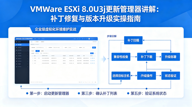 VMware ESXi 8.0U3j���¹��������⣺�����޸���汾��