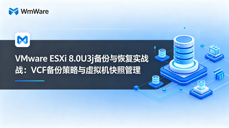 VMware ESXi 8.0U3j������ָ�ʵս��VCF���ݲ���������