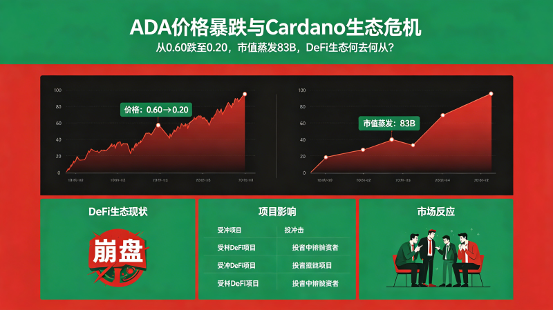 ADA��0.60����0.20�ˣ�Cardano��ֵ����83B��DeFi��̬ȫ