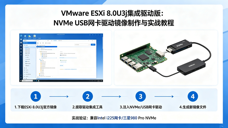 VMware ESXi 8.0U3j���������棺NVMe USB������������