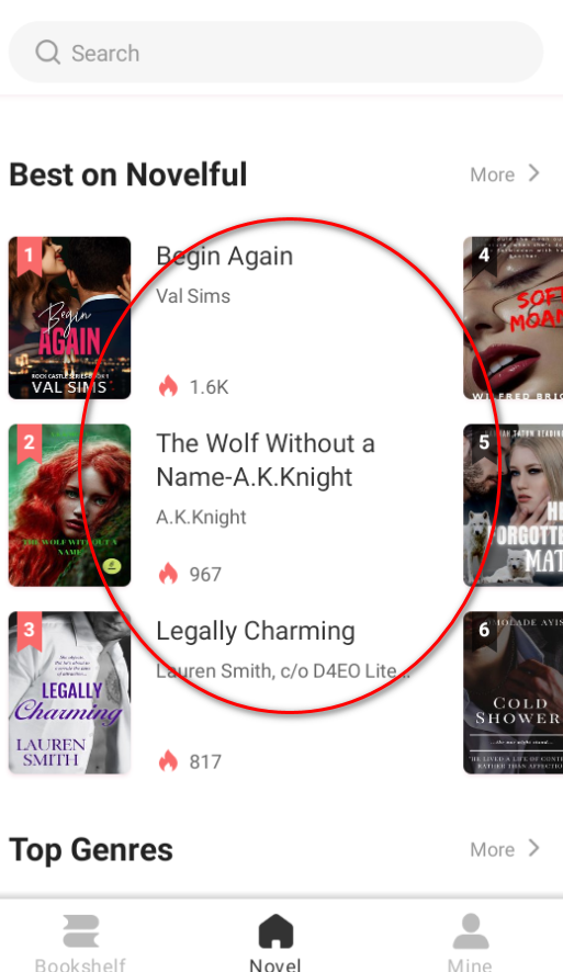 Novelful����С˵�Ķ�����׿��