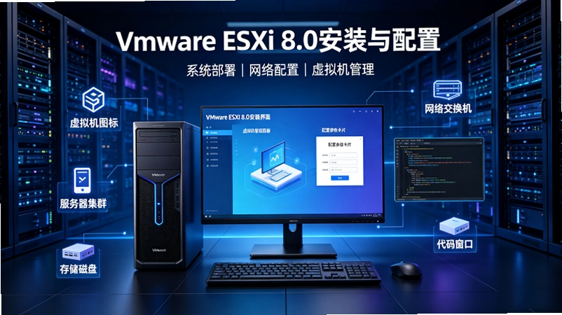 VMware ESXi 8.0��װ�����������̳̣���С�׵�����