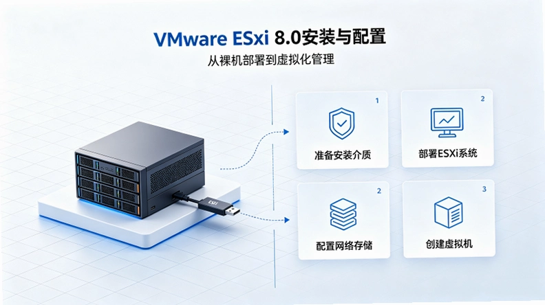 VMware ESXi 8.0��װ�����������̳̣���С�׵�����