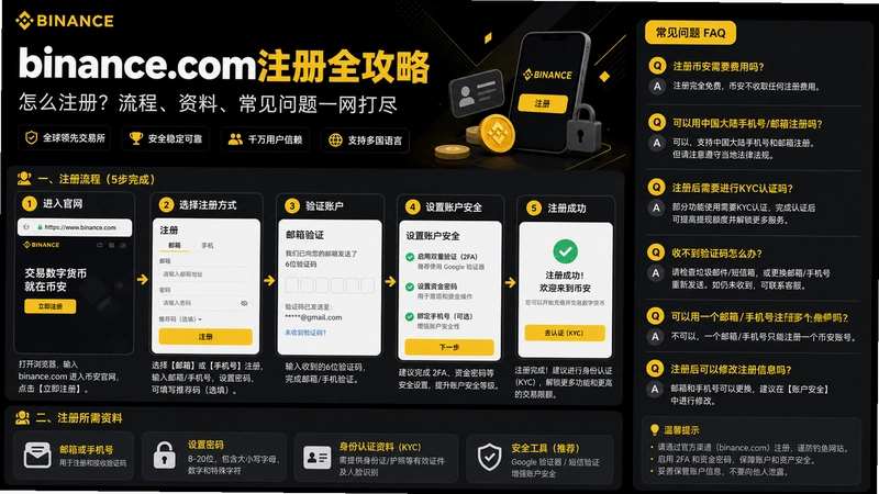 binance.comע��,binance.comע���ʴ�ȫ���ԣ���ôע�᣿���̡����ϡ���������һ����