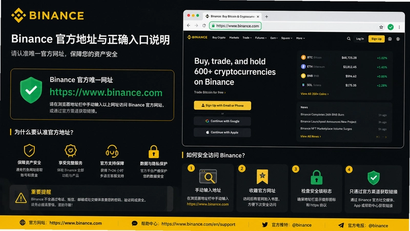 binance.com��ַ,�Ұ�binance.com�ٷ���ַ��ʲô�������ҵ���ȷ���