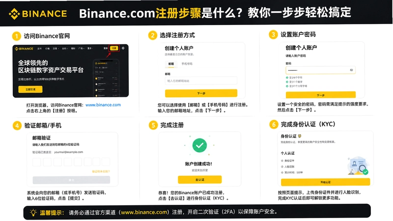 binance.com����,Binance.comע�Ჽ����ʲô������һ�������ɸ㶨